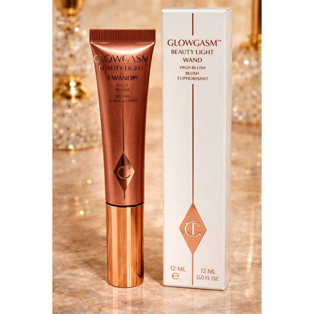 Charlotte Tilbury Glowgasm Pinkgasm Beauty Light Wand High Blush Euphorisant